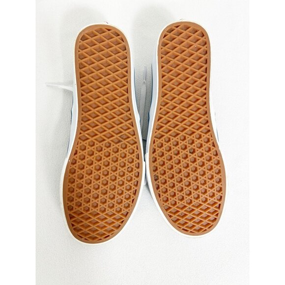 Vans Unisex Authentic Skate Canvas Lace Sneakers in Navy - (M7.0/W8.5) - Picture 7 of 8